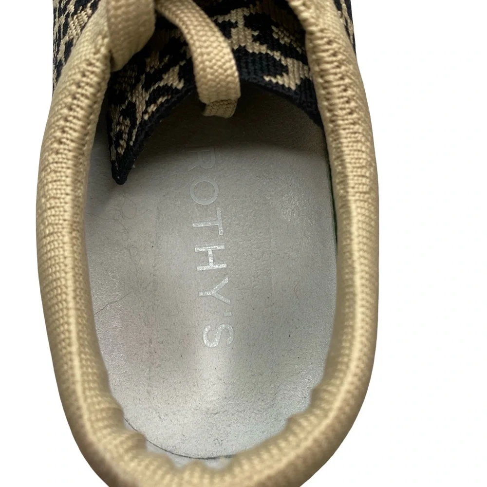 Rothy's Tan and Black Desert Cat Sneakers - Picture 5 of 8